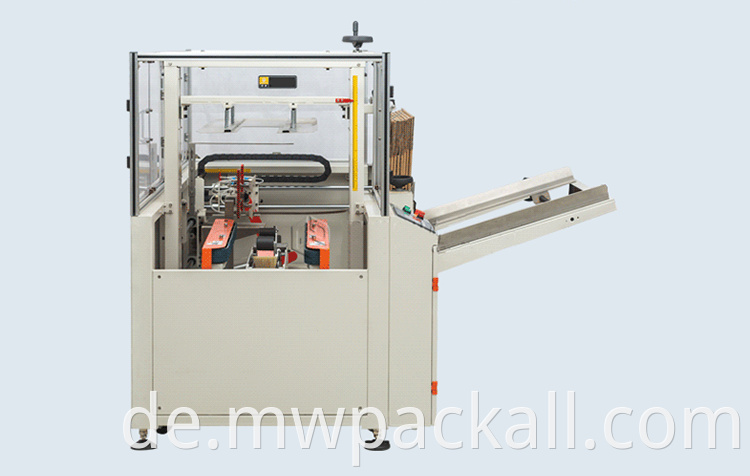 Carton Box Erector Machine Automatische Kartonformmaschine Einfacher Betätigung Vollautomatischer Box -Errichtungsmaschine